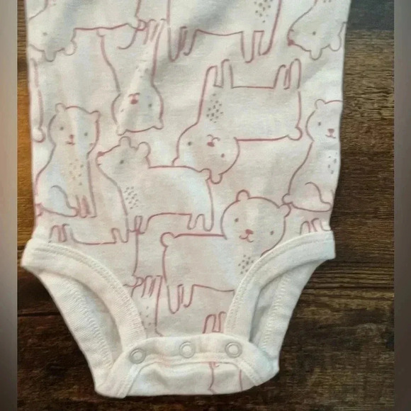 BUNDLE: Child of Mine made by Carters | (2) baby girls onesies. Size: 0-3MOS - Picture 3 of 10